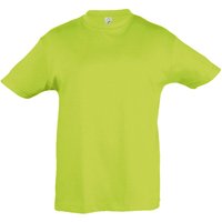 SOL'S Regent Short Sleeve T-Shirt in Green | Size: 4 Years
