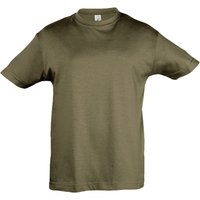 SOL'S Regent Short Sleeve T-Shirt in Bottle Green | Size: 12 Years