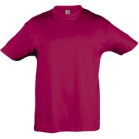 SOL'S Regent Short Sleeve T-Shirt in Fuchsia | Size: 2 Years