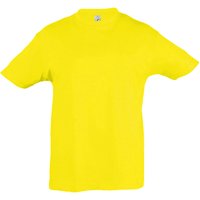 SOL'S Regent Short Sleeve T-Shirt in Lemon | Size: 6 Years