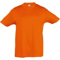 SOL'S Regent Short Sleeve T-Shirt in Orange | Size: 6 Years