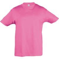 SOL'S Regent Short Sleeve T-Shirt in Bright Pink | Size: 4 Years