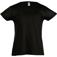 SOL'S Girl's Cherry Short Sleeve T-Shirt in Midnight | Size: 4 Years