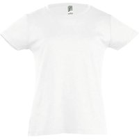 SOL'S Girl's Cherry Short Sleeve T-Shirt in White | Size: 8 Years
