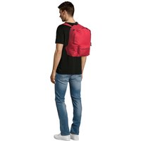SOL'S Men's Rider Backpack Rucksack Bag in Red
