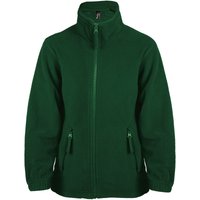 SOL'S Boy's North Zip-Up Fleece Jacket in Green | Size: 6 Years