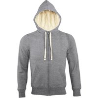 Sherpa Zip Up Hooded Sweatshirt Hoodie