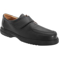 Superlite Wide Fit Touch Fastening Leather Shoes