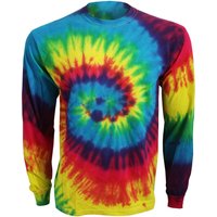 Long Sleeve Tie Dye T Shirt