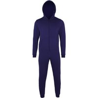Colortone Comfy Co Plain All In One Onesie in Navy | Size: 5-6 Years