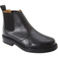 Leather Quarter Lining Gusset Chelsea Boots