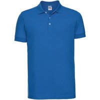 Russell Men's Stretch Short Sleeve Polo Shirt in Blue | Size: 3XL