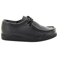Route 21 Men's Coated Leather Apron Para Shoes in Black | Size: 4