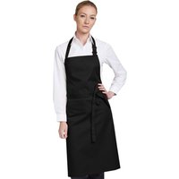 Dennys Multicoloured Bib Apron 28x36ins in Black