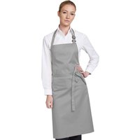 Dennys Multicoloured Bib Apron 28x36ins in Light Grey