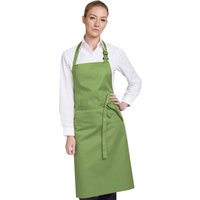 Dennys Multicoloured Bib Apron 28x36ins in Light Green