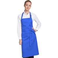Dennys Multicoloured Bib Apron 28x36ins in Dark Blue