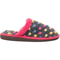 Sleepers Women's Donna Mule Slippers in Fuchsia | Size: 6