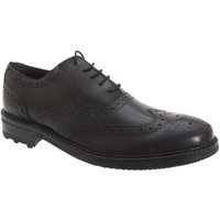 Eyelet Brogue Oxford Leather Shoes