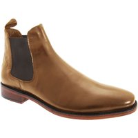 Twin Gusset All Leather Chelsea Boots