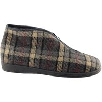 Jed II Thermal Zip Check Bootee Slippers