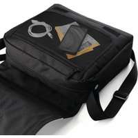 Bagbase Men's Sublimation Messenger Bag (9 Litres) in Black