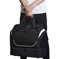 Quadra Men's Pro Team Hardbase Holdall (40 Litres) in Black