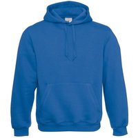 B&C Plain Hooded Sweatshirt Hoodie in Blue | Size: 3-4 Years