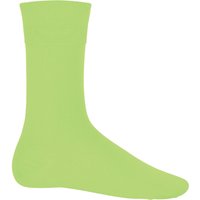 Kariban Men's Cotton City Casual Cotton Rich Socks in Lime | Size: 10-12
