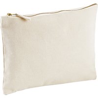 Westford Mill Canvas Accessory Case in Natural | Size: Medium