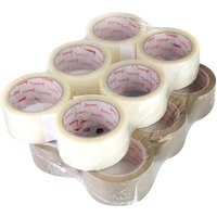 Essentials Parcel Packing Tape in Brown