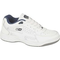Dek Men's Orleans Fuller Fitting Trainers in White | Size: 10