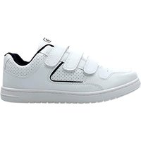 Dek Men's Charing Cross Touch Fastening Trainers in White | Size: 12