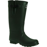 Woodland Men's Neoprene Gusset Thermal Insulated Wellington Boots in Olive | Size: 6
