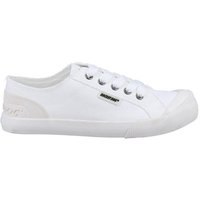 Rocket Dog Women's White 'Jazzin 12A' Canvas Shoes | Size: 8