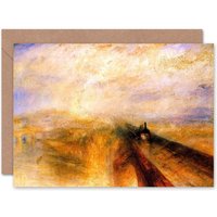 Artery8 J M W Turner Rain Steam Speed Great Western Railway Card