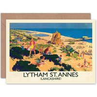 Artery8 England Lancashire Lytham St Annes British Goodbye Card