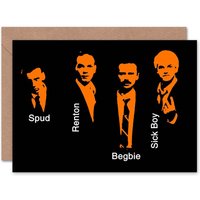 Artery8 Trainspotting Movie Film Edinburgh Scotland Scottish Card