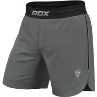 RDX SPORTS Men's T15 MMA Fight Shorts in Grey | Size: Large