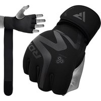 RDX SPORTS Men's RDX T15 Noir Inner Gloves in Black | Size: Small