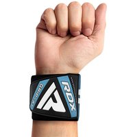 RDX SPORTS Gym Wrist Wraps W4 in Light Blue | Size: Small