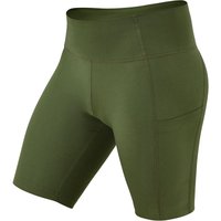 RDX SPORTS Women's W1 Sweat Shorts in Dark Green | Size: Medium