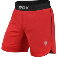 RDX SPORTS Men's T15 MMA Fight Shorts in Red | Size: XL