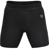 RDX SPORTS Men's T15 Black Compression Shorts | Size: 2XL