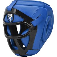 RDX SPORTS Head Guard Grill T1 Full in Blue | Size: XL