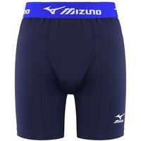 Logo Stretch Waist Baselayer Shorts Blue