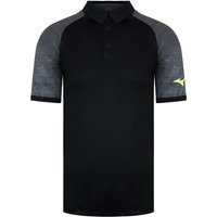 Printed Short Sleeve Collared Polo Shirt