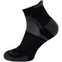 DryLite Black Dark Grey Race Low Running Socks