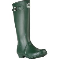 Woodland Quality Strap Regular Wellington Boots in Green | Size: 8
