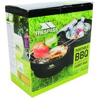 Trespass Barby Collapsible BBQ Bucket Set in Black